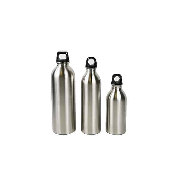 Single Wall Stainless Steel Water Bottle 400ml600ml1000ml (1)